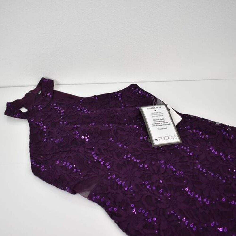 Jump Apparel Lace‎ and Sequin Above the Knee Dress Size 7/8 New with Tags